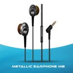 Megastar M8 Wired Headphone - Black