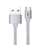 Megastar 2M USB to Type CType-CFast Charging Cable-Silve - (FC-C001)3A